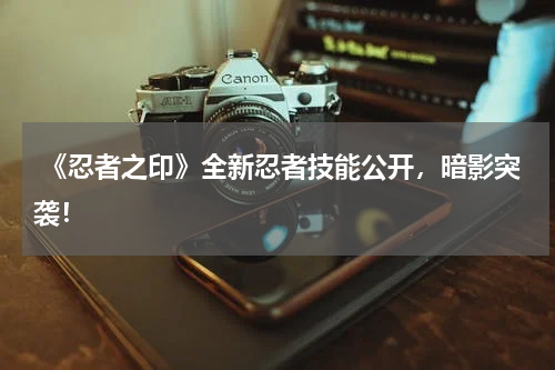  《忍者之印》全新忍者技能公开，暗影突袭！