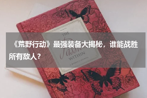  《荒野行动》最强装备大揭秘，谁能战胜所有敌人？