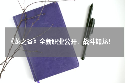  《龙之谷》全新职业公开，战斗如龙！