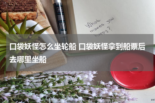 口袋妖怪怎么坐轮船 口袋妖怪拿到船票后去哪里坐船
