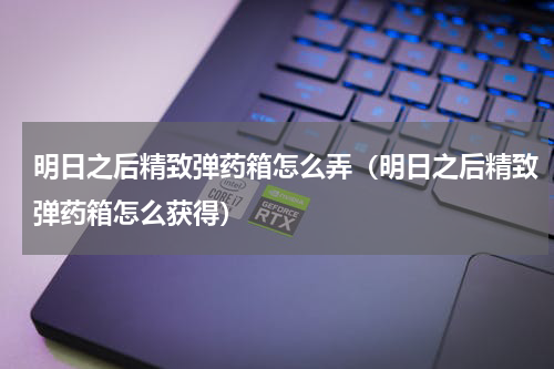 明日之后精致弹药箱怎么弄(明日之后精致弹药箱怎么获得)