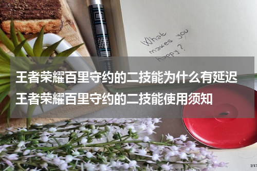 王者荣耀百里守约的二技能为什么有延迟 王者荣耀百里守约的二技能使用须知