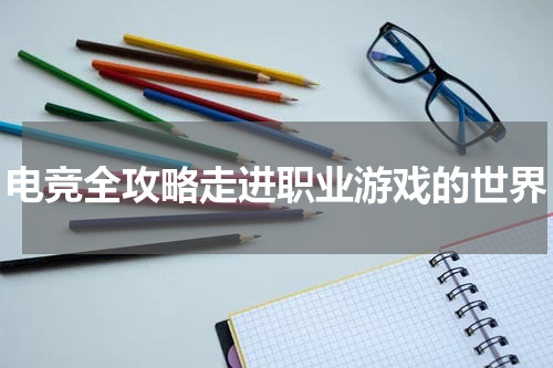 电竞全攻略走进职业游戏的世界