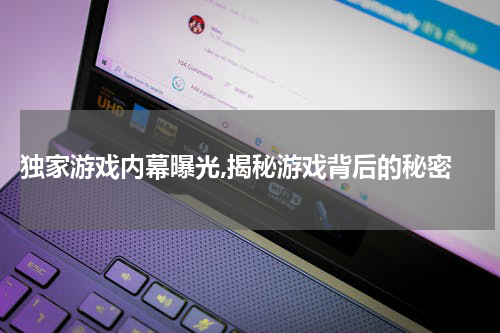  独家游戏内幕曝光,揭秘游戏背后的秘密