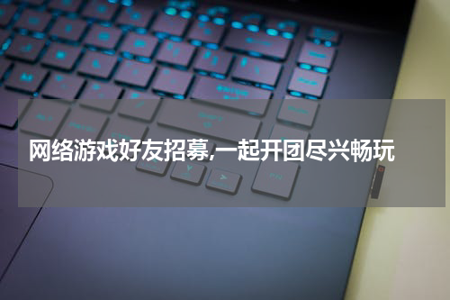  网络游戏好友招募,一起开团尽兴畅玩