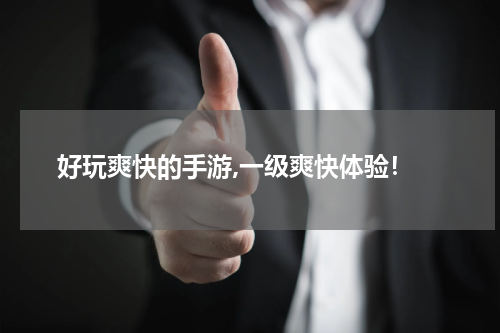  好玩爽快的手游,一级爽快体验！