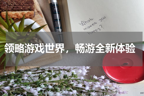  领略游戏世界，畅游全新体验