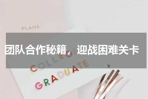  团队合作秘籍，迎战困难关卡