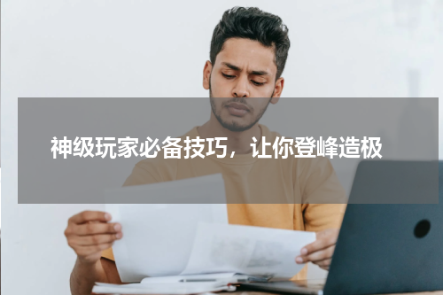 神级玩家必备技巧,让你登峰造极