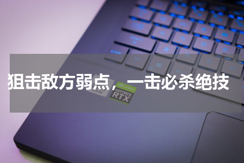 狙击敌方弱点,一击必杀绝技