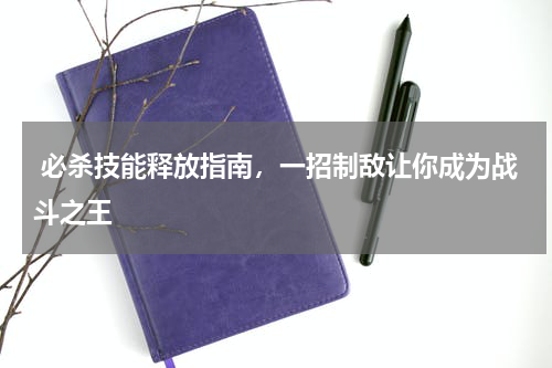 必杀技能释放指南,一招制敌让你成为战斗之王