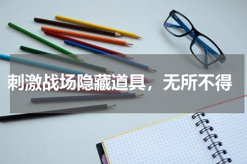 刺激战场隐藏道具,无所不得