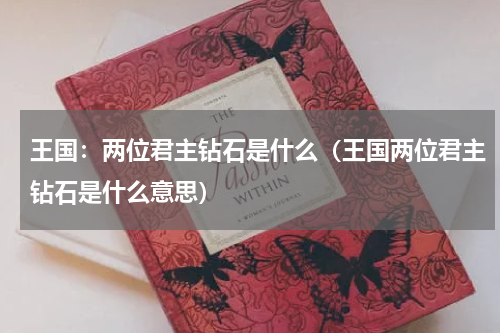 王国：两位君主钻石是什么（王国两位君主钻石是什么意思）