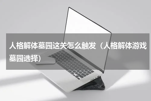 人格解体墓园这关怎么触发（人格解体游戏墓园选择）