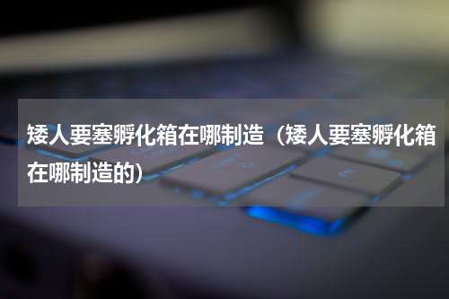 矮人要塞孵化箱在哪制造（矮人要塞孵化箱在哪制造的）