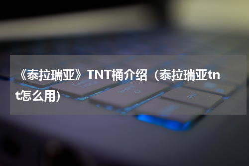 《泰拉瑞亚》TNT桶介绍（泰拉瑞亚tnt怎么用）