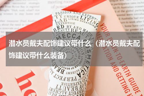 潜水员戴夫配饰建议带什么（潜水员戴夫配饰建议带什么装备）