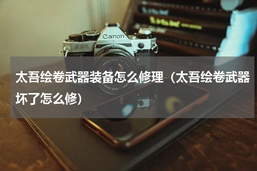 太吾绘卷武器装备怎么修理（太吾绘卷武器坏了怎么修）