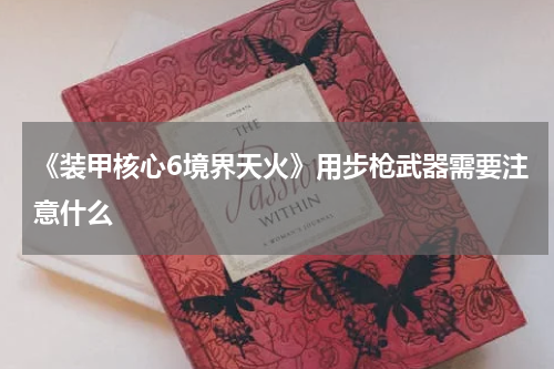 《装甲核心6境界天火》用步枪武器需要注意什么