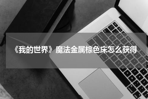 《我的世界》魔法金属棕色床怎么获得