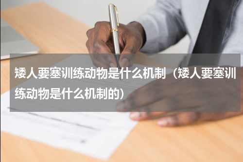 矮人要塞训练动物是什么机制（矮人要塞训练动物是什么机制的）