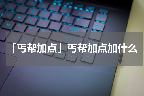 「丐帮加点」丐帮加点加什么