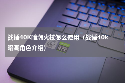 战锤40K暗潮火杖怎么使用（战锤40k暗潮角色介绍）
