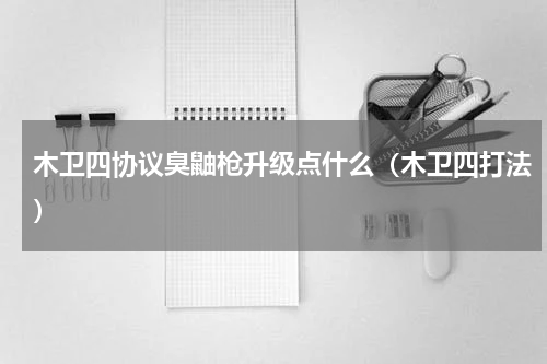 木卫四协议臭鼬枪升级点什么（木卫四打法）