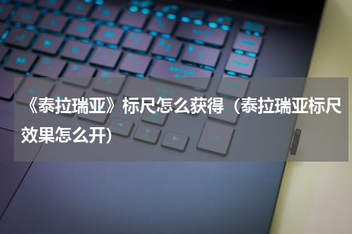 《泰拉瑞亚》标尺怎么获得（泰拉瑞亚标尺效果怎么开）